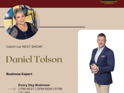 Every Day Business Show with Daniel Tolson by Toni Lontis TV